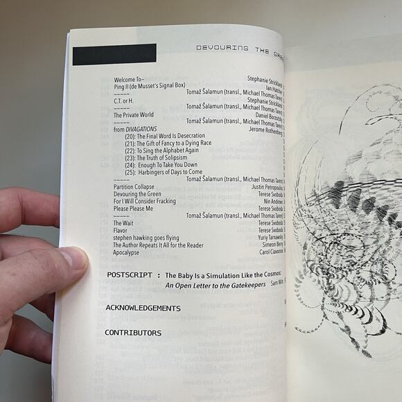 Devouring The Green Fear Of A Human Planet Poetry Anthology New Writing Sam Witt - Picture 8 of 11